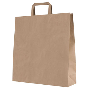 Shopper classica fondo quadro maniglia piatta - M3 packaging store