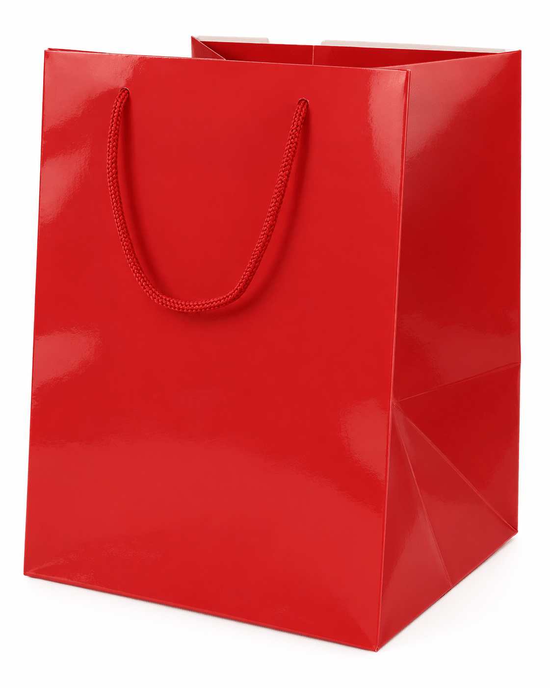 Busta Shopper Fondo Largo - Rossa
