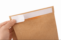 Buste Carta Kraft con Soffietti per Spedizioni e Resi E-commerce — Chiusura Biadesivo