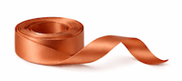 Nastro Doppio Raso Neutro — Nastro Decorativo per Packaging Regalo, Floral Design e Bouquet