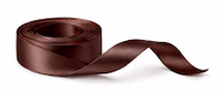 Nastro Doppio Raso Neutro — Nastro Decorativo per Packaging Regalo, Floral Design e Bouquet