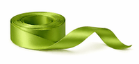 Nastro Doppio Raso Neutro — Nastro Decorativo per Packaging Regalo, Floral Design e Bouquet