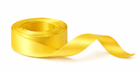 Nastro Doppio Raso Neutro — Nastro Decorativo per Packaging Regalo, Floral Design e Bouquet