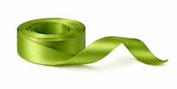 Nastro Doppio Raso Neutro — Nastro Decorativo per Packaging Regalo, Floral Design e Bouquet