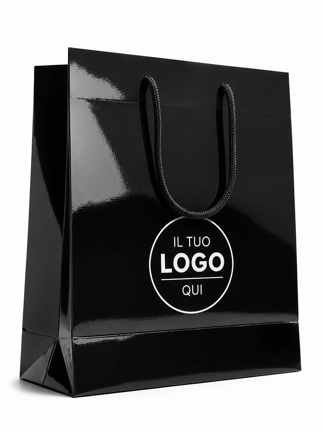 Shopper Lusso Plastificata Lucida - M3 packaging store