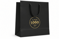 Shopper Lusso Plastificata Opaca — Packaging Premium Personalizzato per Boutique e Brand