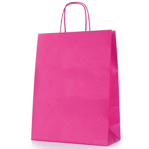 Shopper maniglia ritorta colorata - M3 packaging store