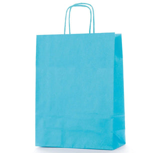 Shopper maniglia ritorta colorata - M3 packaging store