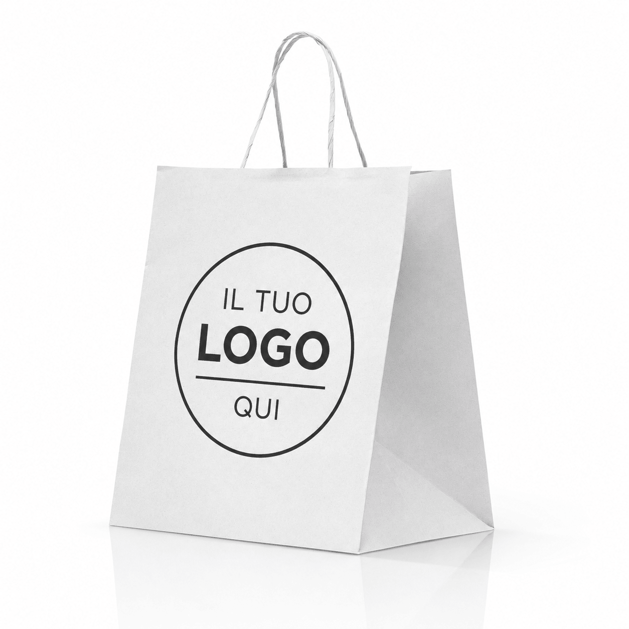 Shopper take-away maniglia ritorta
